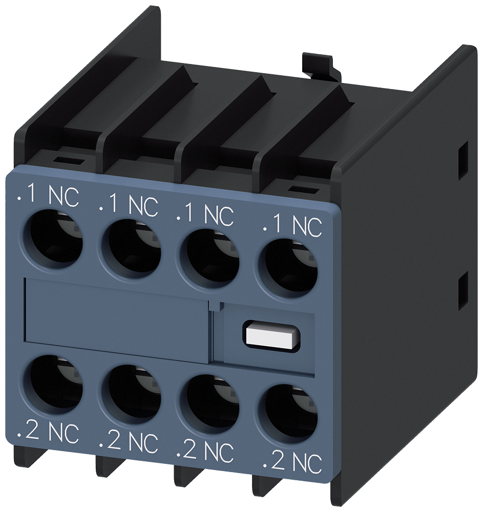 Siemens 3RH2911-1FA04 YARDIMCI KONTAK BLOKLARI; 3RT2 ÜZERİNE TAKILABİLEN TİPLER; BOY:S00 ve S0 4NC