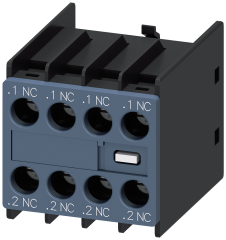 Siemens 3RH2911-1FA04 YARDIMCI KONTAK BLOKLARI; 3RT2 ÜZERİNE TAKILABİLEN TİPLER; BOY:S00 ve S0 4NC