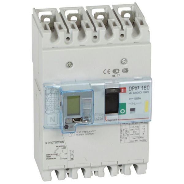 Legrand (420036) DPX³160 TM&KAK 4P 125A 16kA
