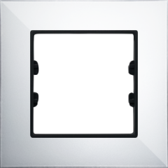 Pleksiglas Parlak Gümüş Tekli / Single Çerçeve