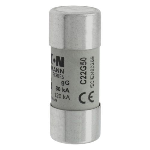 Eaton C22G50 Silindirik Sigorta 22x58, gG/gL, 690V, 80kA - 50A (C22G50)