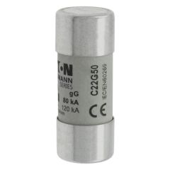 Eaton C22G50 Silindirik Sigorta 22x58, gG/gL, 690V, 80kA - 50A (C22G50)