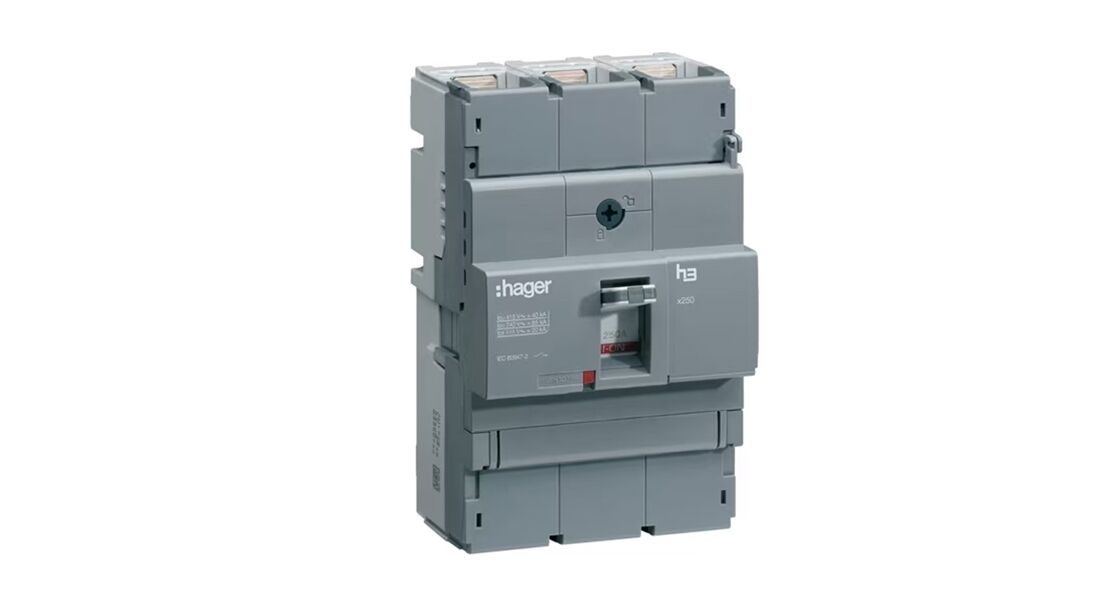 Hager Sabit Tip 250A 40kA 3 Kutuplu Kompakt Şalter
