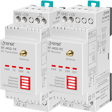 Tense (RF-MOD-SET (RF-MOD-TR+RF-MOD-RC)) RF Tabanlı Kuyu-Depo Kontrol Sistemi