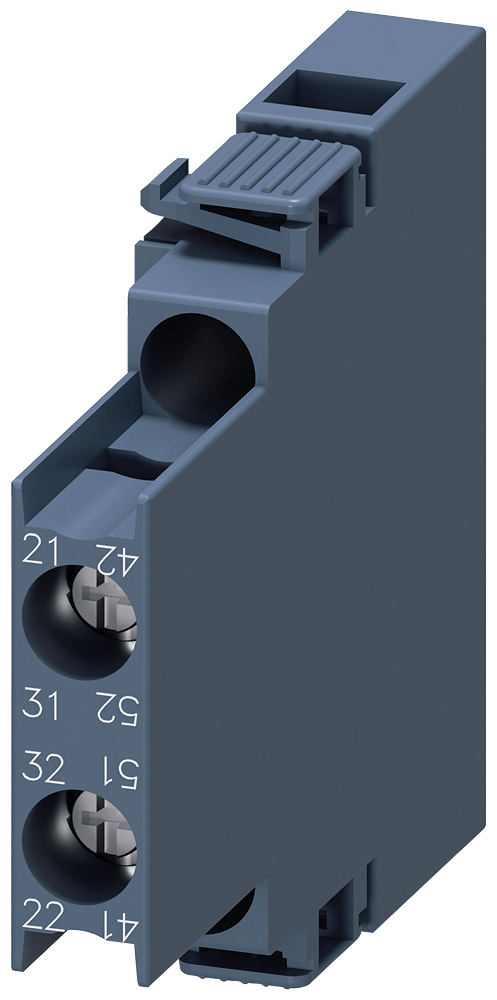 Siemens 3RH2911-1DA02 YARDIMCI KONTAK BLOKLARI; YANDAN TAKILABİLEN TİPLER; BOY:S00 2NC