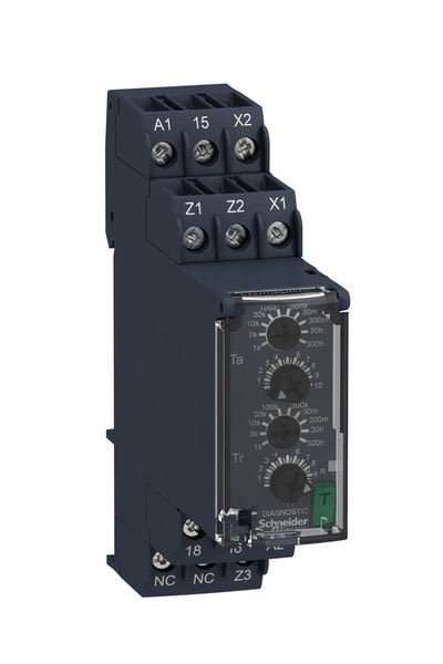 Schneider (RE22R1MLMR) On/Off süresi ayarlanabilir flaşör zaman rölesi
