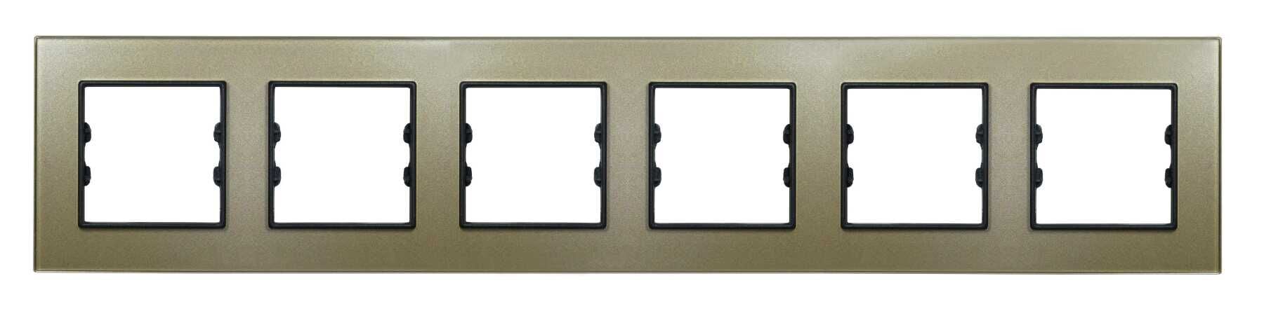 Pleksiglas Şampanya Altılı / Six Çerçeve