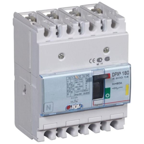 Legrand (420014) DPX³160 TM 4P 80A 16kA