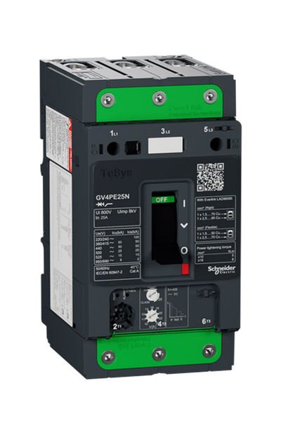Schneider (GV4PE25N) TeSys GV4 Motor Devre Kesici Termik Many. 3P 25A 50kA