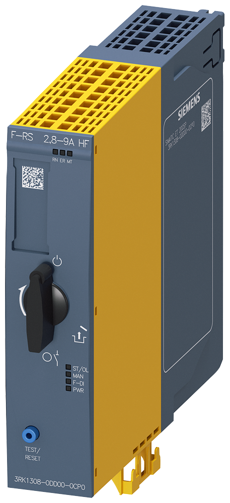 Siemens 3RK1308-0DD00-0CP0 ET200SP Emniyetli Sağ-Sol  Motor Yolverici; 4 kW; 2.8-9A