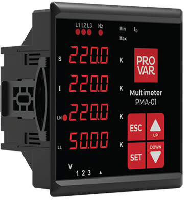 Provar (PMD-01) Multimetre (LCD Ekran)