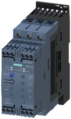 Siemens 3RW4037-1BB04 SIRIUS yumuşak yol verici S2 63 A, 30 kW/400 V,  200-480 V AC, 24 V AC/DC Vidalı bağlantı