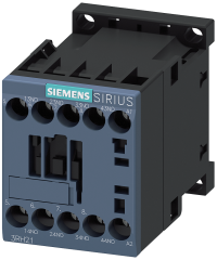 Siemens 3RH2140-1AN20 Yardımcı kontaktör, 4 NO, 220 V AC, 50 / 60 Hz, Boyut S00, vidalı terminal