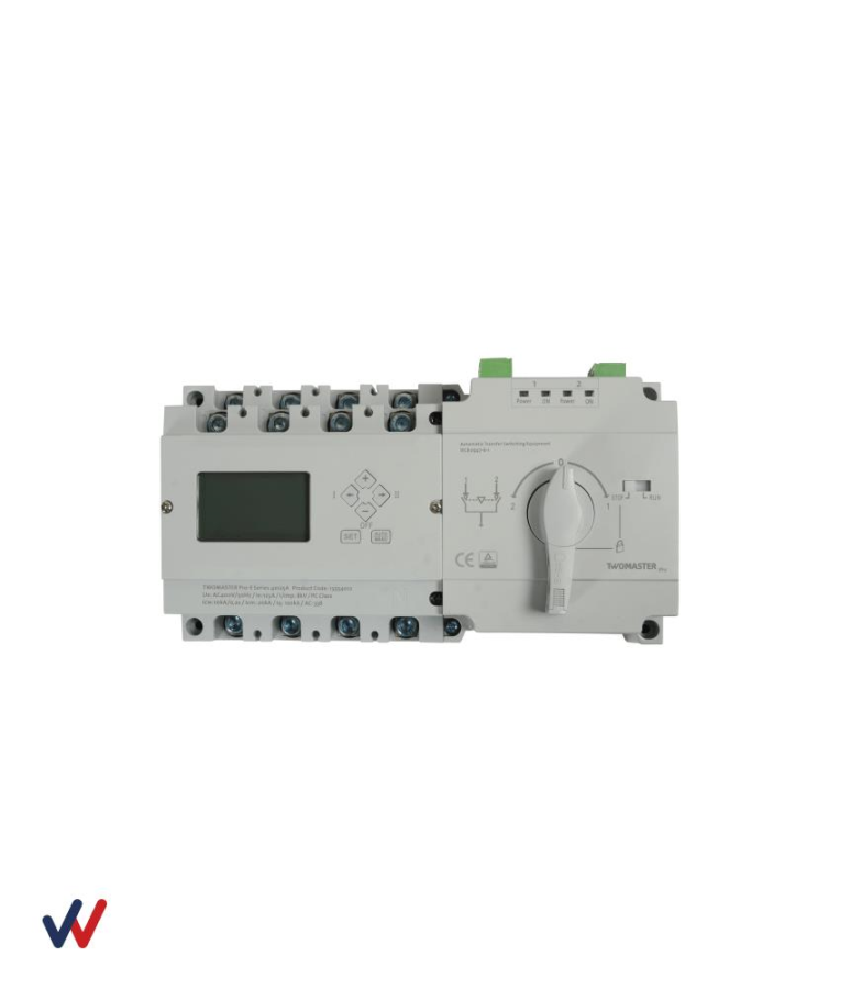 TWOMASTER-Pro E 4x80A Otomatik Transfer Şalteri