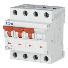 Eaton PL7-B4/3N Minyatür Devre Kesici - 10kA - B eğrisi - 3x4A+N (165258)