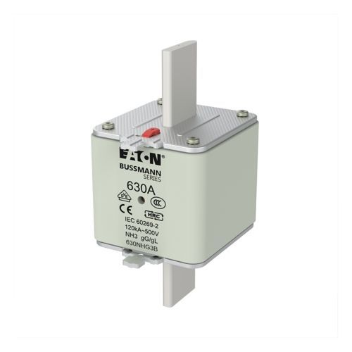 Eaton 630NHG3B NH Sigorta 3-Boy, gG/gL, 500V, 120kA - 630 A (630NHG3B)
