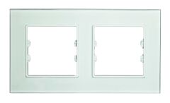 Pleksiglas Parlak Beyaz İkili / Dual Çerçeve