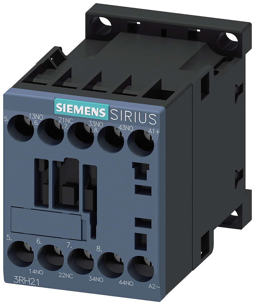 Siemens 3RH2131-1BG40 Yardımcı kontaktör, 3 NO + 1 NC, 125 V DC, Boyut S00, vidalı terminal
