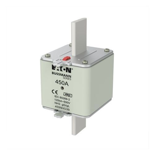 Eaton 450NHG3B NH Sigorta 3-Boy, gG/gL, 500V, 120kA - 450 A (450NHG3B)
