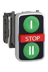 Schneider (XB4BA731327) TRIPLE PUSHBUTTON