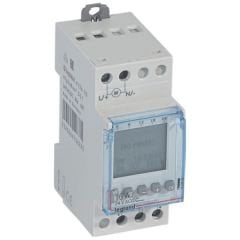 Legrand (412633) Haftalık Dijital zaman saati 1çıkışlı 16A 24V AC / DC  2modül