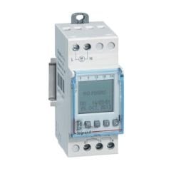 Legrand (412631) Haftalık Dijital zaman saati 1çıkışlı 16A 230V  2modül 50/60H