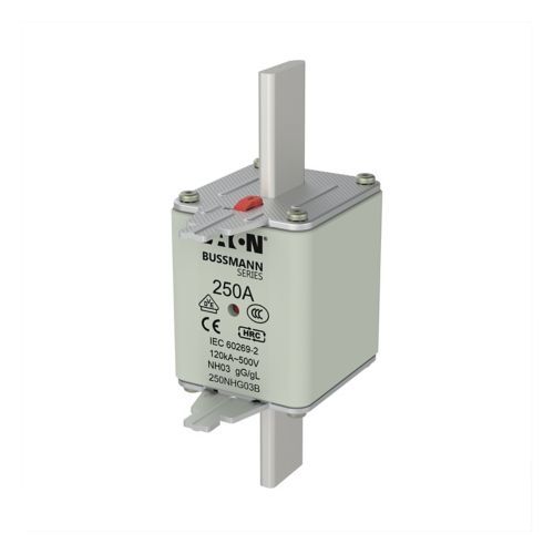 Eaton 250NHG03B NH Sigorta 3(03)-Boy, gG/gL, 500V, 120kA - 250 A (250NHG03B)