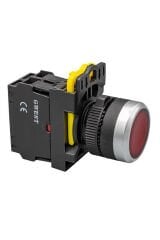 GWEST A5-01D-24 (KIRMIZI) 24V. LED IŞIKLI STOP BUTON