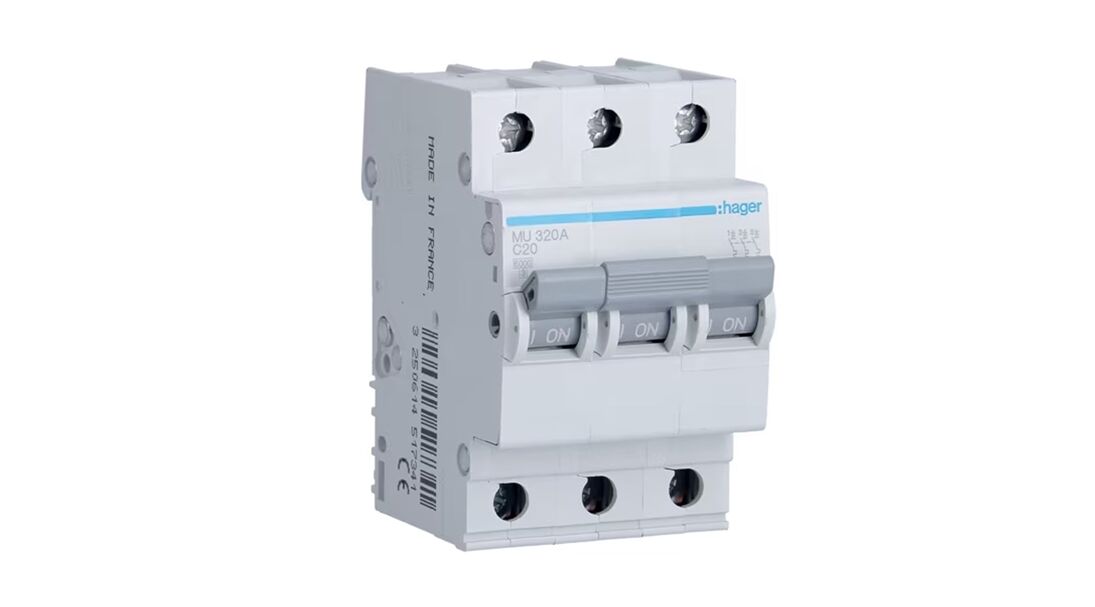 Hager 20A 3 Kutuplu C Tipi Otomatik Sigorta