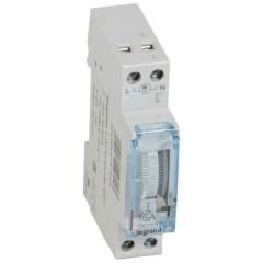 Legrand (412794) Dikey Analog kadranlı haftalık zaman saati 100 saat rezervli