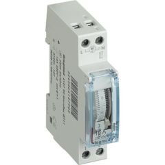 Legrand (412790) Dikey Analog kadranlı günlük zaman saati 100 saat rezervli 1