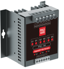 Provar (PTSC-50-MCU) 25 kVAr 2 Tristör Statik Kontaktör-MCU-RS485