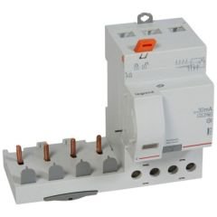 Legrand (410534) DX³ yana montaj kaçak akım koruma 4P F 63A 30mA (1 mod