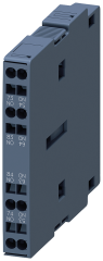 Siemens 3RH1921-2EA20 İlk yana montaj yardımcı kontak, 2 NO kontak, yaylı terminal, 3RT1 kontaktörleri için
