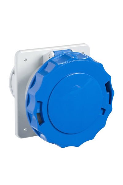 Schneider (PKF32G723) 3x32A, monofaze, 2P+T, IP67, VİDALI, Düz Makine Prizi