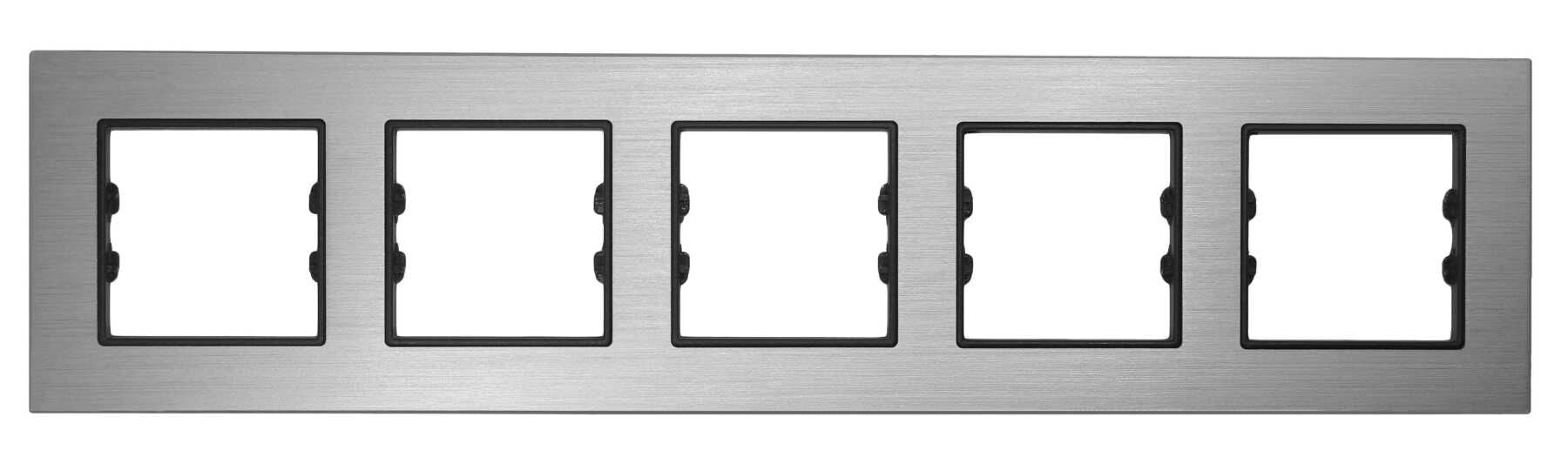 Metal Gümüş Beşli / Penta Çerçeve