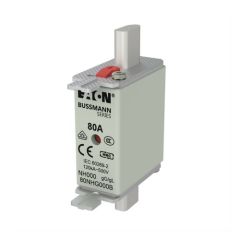 Eaton 80NHG000B NH Sigorta 00(000)-Boy, gG/gL, 500V, 120kA - 80 A (80NHG000B)