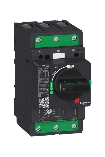 Schneider (GV4L12N) TeSys GV4 Motor Devre Kesici Many. 3P 12.5A 50kA