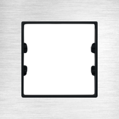 Metal Gümüş Tekli / Single Çerçeve