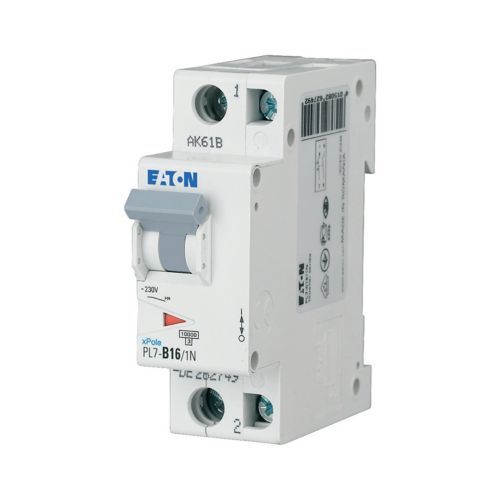 Eaton PL7-B16/1N Minyatür Devre Kesici - 10kA - B eğrisi - 1x16A+N (262740)