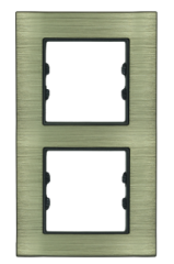 Metal Bronze İkili Dikey / Vertical Dual Çerçeve