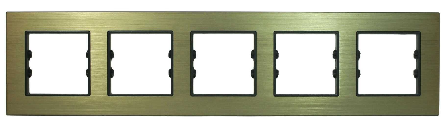 Metal Bronze Beşli / Penta Çerçeve