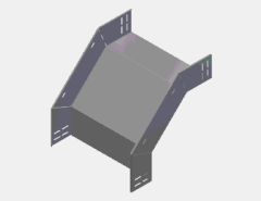 EAE 150 CTE 600 DD90° ,H150 (mm) ,A600 (mm),T2(mm)-(Kablo-Tava-Sistemleri)