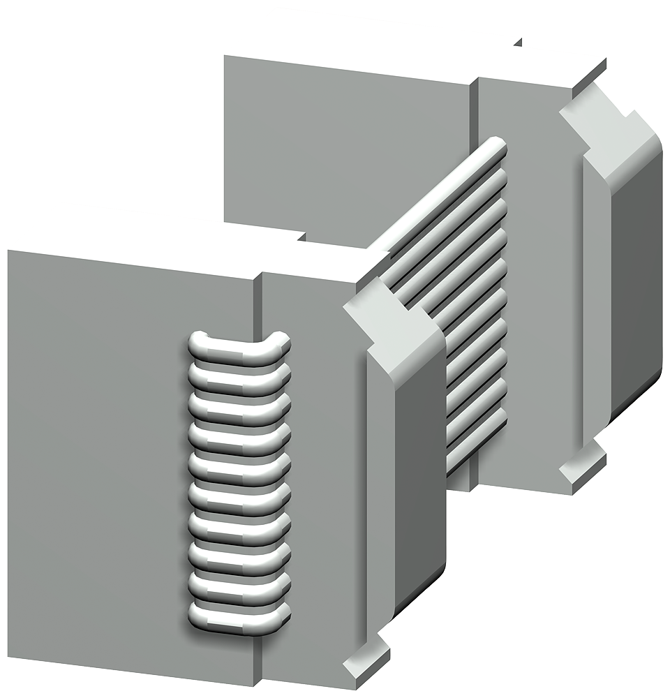 Siemens 3UF7935-0AA00-0 Simocode Modüller Arası Bağlantı Kablosu - 0.3 m yassi kablo