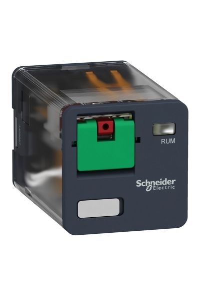 Schneider (RUMC31B7) 3 kutuplu enversör kontak, üniversal röle, 24VAC
