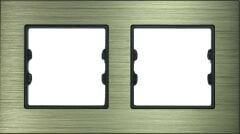 Metal Bronze İkili / Dual Çerçeve