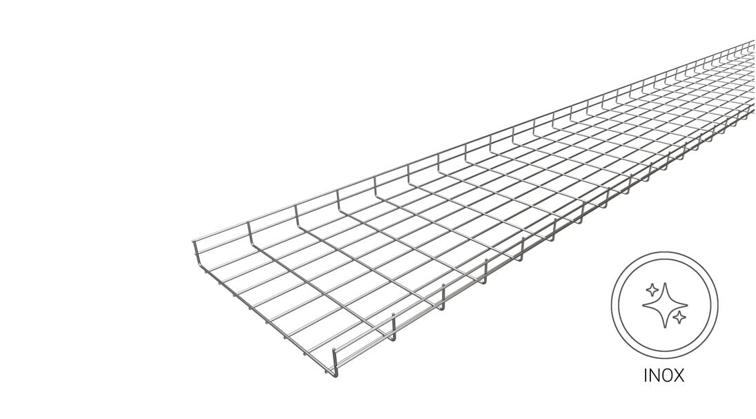 EAE 55 TLS 400 Paslanmaz Tel Kanal (400x55x4mm) (SS304)