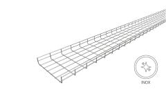 EAE 55 TLS 300 Paslanmaz Tel Kanal (300x55x4mm) (SS304)