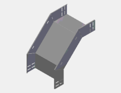 EAE 125 CTE 400 DD90° ,H125 (mm) ,A400 (mm),T2(mm)-(Kablo-Tava-Sistemleri)