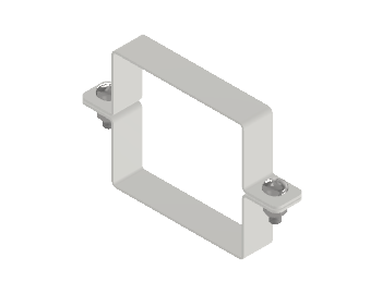 EAE 100 UKE 100 KAVRAMA KAPAK KELEPÇESİ ,A111 (mm)-(Kablo-Tava-Sistemleri)